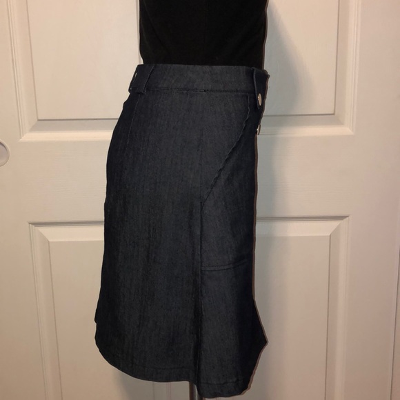 New York & Company Denim Skirt - Picture 3 of 7